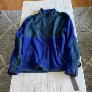 Blue Zip up Jacket